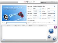 Plato Video To PSP Converter screenshot